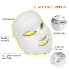 Load image into Gallery viewer, 7 Colors LED Mask  LED Light Photon Face Mask
