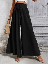 Load image into Gallery viewer, Honey Tied High Waist Wide Leg Pants
