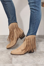 Load image into Gallery viewer, Legend Women&#39;s Fringe Cowboy Western Ankle Boots
