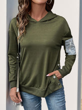 Load image into Gallery viewer, Perfee Dropped Shoulder Long Sleeve Hoodie
