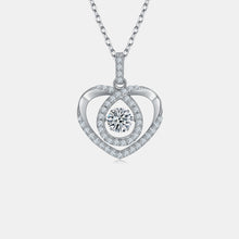 Load image into Gallery viewer, Moissanite 925 Sterling Silver Heart Shape Necklace
