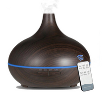 Load image into Gallery viewer, Ultrasonic Aroma Diffuser Humidifier Wood Grain
