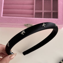 Load image into Gallery viewer, Alloy Bow Trim Headband
