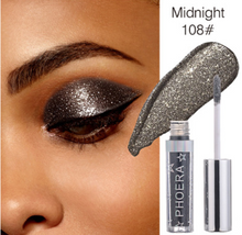 Load image into Gallery viewer, PHOERA Magnificent Metals Glitter and Glow Liquid Eyeshadow 12 Colors
