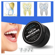 Load image into Gallery viewer, Charcoal Teeth Whitening Powder Activated Coconut Charcoal Teeth Whitening Charcoal Powder Oral Hygiene
