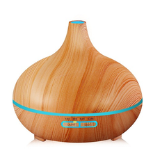 Load image into Gallery viewer, Ultrasonic Aroma Diffuser Humidifier Wood Grain
