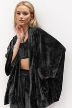 Load image into Gallery viewer, Basic Bae Buttery-Soft Bra, Open Front Cardigan and Shorts Set
