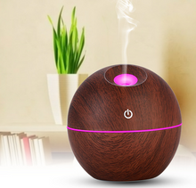 Load image into Gallery viewer, USB Aroma Essential Oil Ultrasonic Cold Steam Diffuser Air Humidifier Purifier 7 Color Change LED Night Light for Home Office
