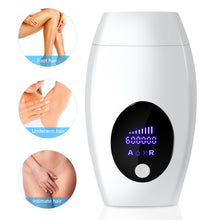 Load image into Gallery viewer, 600000 Flash Professional Permanent  LCD Display Laser IPL Hair Removal Machine Photoepilator Painless Depilador
