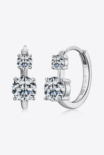 Load image into Gallery viewer, 1.3 Carat Moissanite 925 Sterling Silver Earrings
