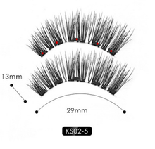 Load image into Gallery viewer, Natural Long Lasting Magnetic Liquid Eyeliner &amp; Magnetic False Eyelashes &amp; Tweezer Set Make up Set
