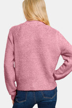 Load image into Gallery viewer, Zenana Button Down Long Sleeve Sweater Cardigan
