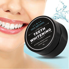 Load image into Gallery viewer, Charcoal Teeth Whitening Powder Activated Coconut Charcoal Teeth Whitening Charcoal Powder Oral Hygiene
