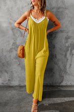 Load image into Gallery viewer, Spaghetti Strap Wide Leg Jumpsuit
