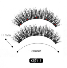 Load image into Gallery viewer, Natural Long Lasting Magnetic Liquid Eyeliner &amp; Magnetic False Eyelashes &amp; Tweezer Set Make up Set
