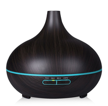 Load image into Gallery viewer, Ultrasonic Aroma Diffuser Humidifier Wood Grain
