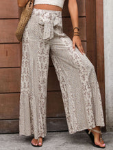 Load image into Gallery viewer, Perfee Printed Wide Leg Pants
