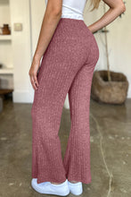 Load image into Gallery viewer, Ribbed High Waist Flare Pants
