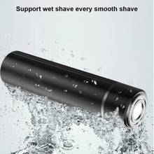 Load image into Gallery viewer, Mini Electric Shaver Rechargeable Portable Razor Washable Trimmer Beard Men Portable Electric Shaver USB Rechargeable Shaving Machine Washable Cordless Beard
