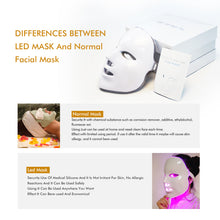 Load image into Gallery viewer, 7 Colors LED Mask  LED Light Photon Face Mask
