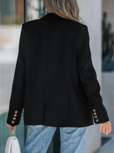 Load image into Gallery viewer, Perfee Lapel Collar Long Sleeve Blazer
