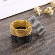 Load image into Gallery viewer, Weave Stainless Steel Ring
