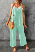 Load image into Gallery viewer, Spaghetti Strap Wide Leg Jumpsuit
