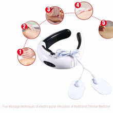 Load image into Gallery viewer, Electric Tens Unit Pulse Neck Massager Magnetic Pulse Therapy Vertebra Relax
