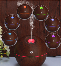 Load image into Gallery viewer, USB Aroma Essential Oil Ultrasonic Cold Steam Diffuser Air Humidifier Purifier 7 Color Change LED Night Light for Home Office
