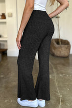 Load image into Gallery viewer, Ribbed High Waist Flare Pants
