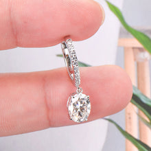 Load image into Gallery viewer, 3 Carat Moissanite 925 Sterling Silver Earrings
