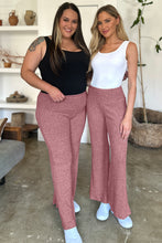 Load image into Gallery viewer, Ribbed High Waist Flare Pants
