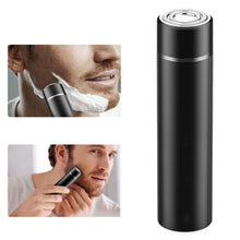 Load image into Gallery viewer, Mini Electric Shaver Rechargeable Portable Razor Washable Trimmer Beard Men Portable Electric Shaver USB Rechargeable Shaving Machine Washable Cordless Beard
