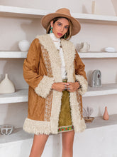 Load image into Gallery viewer, Fuzzy Open Front Long Sleeve Outerwear
