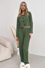 Load image into Gallery viewer, Basic Bae Buttery-Soft Round Neck Tank, Cardigan and Pants Set
