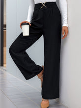 Load image into Gallery viewer, Perfee High Waist Straight Leg Pants
