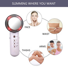 Load image into Gallery viewer, 3 in 1 Body Slimming Ultrasound Cavitation Infrared Fat Burner Galvanic Infrared Ultrasonic Therapy
