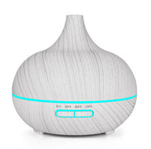 Load image into Gallery viewer, Ultrasonic Aroma Diffuser Humidifier Wood Grain
