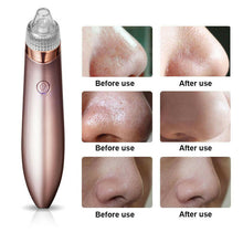 Load image into Gallery viewer, Electric Blackhead Vacuum Pore Cleaner Acne Pimple Remover Strong Suction Tool Electric Blackhead Remover Pore Vacuum Suction Diamond Dermabrasion Face Cleaner
