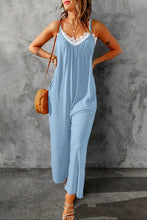 Load image into Gallery viewer, Spaghetti Strap Wide Leg Jumpsuit
