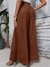 Load image into Gallery viewer, Honey Tied High Waist Wide Leg Pants
