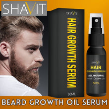 Load image into Gallery viewer, Mens Beard Growth Oil Serum Fast Growing Mustache Facial Hair Treatment For Men
