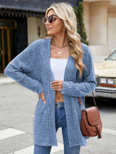 Load image into Gallery viewer, Open Front Long Sleeve Cardigan
