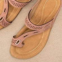 Load image into Gallery viewer, PU Leather Open Toe Sandals
