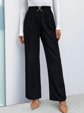 Load image into Gallery viewer, Perfee High Waist Straight Leg Pants
