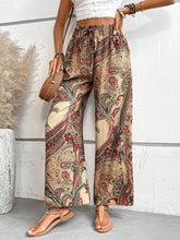 Load image into Gallery viewer, Printed Wide Leg Pants
