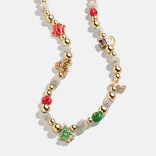 Load image into Gallery viewer, Rhinestone 14K Gold-Plated Beaded Necklace
