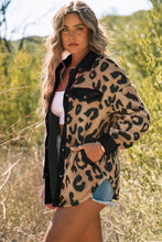 Load image into Gallery viewer, Leopard Button Up Long Sleeve Jacket
