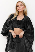 Load image into Gallery viewer, Basic Bae Buttery-Soft Bra, Open Front Cardigan and Shorts Set
