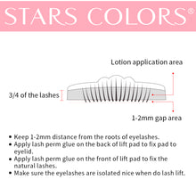 Load image into Gallery viewer, 10 Pairs Sachet Lifting Lotion Lashes Lift Set Perm 8-12 Minutes Convenience Use Make Up Tools
